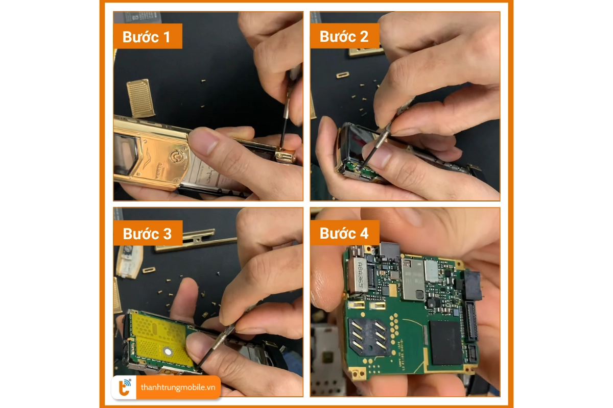 Thay rung điện thoại Vertu