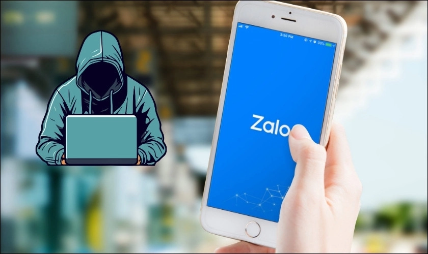 Zalo có thể bị theo dõi