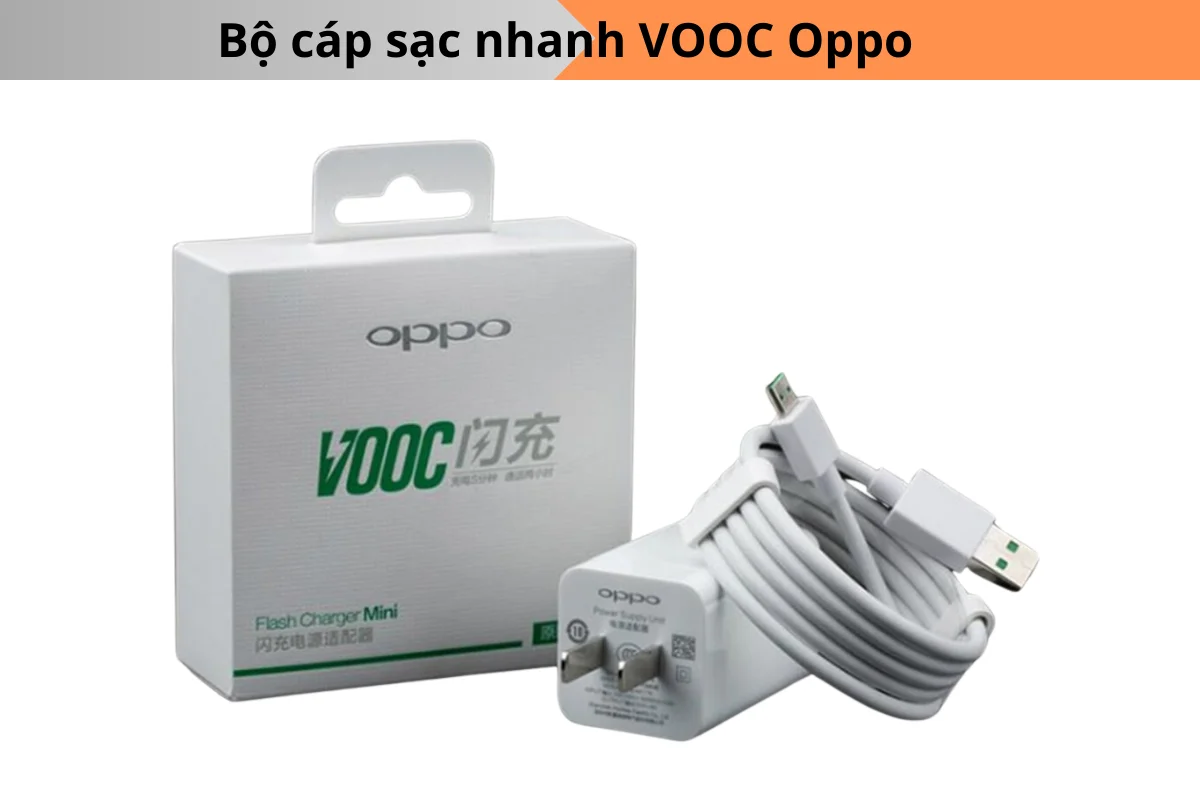 Bộ cáp sạc nhanh Vooc Oppo