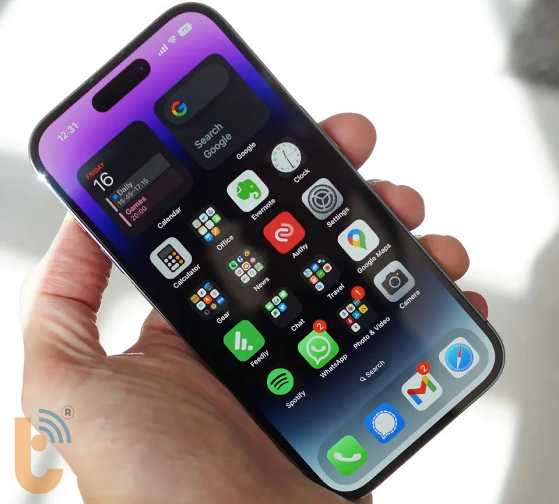 Màn hình iPhone 14 Pro siêu sắc nét