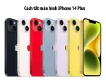 Hướng dẫn 4 cách tắt màn hình iPhone 14 Plus cho người mới