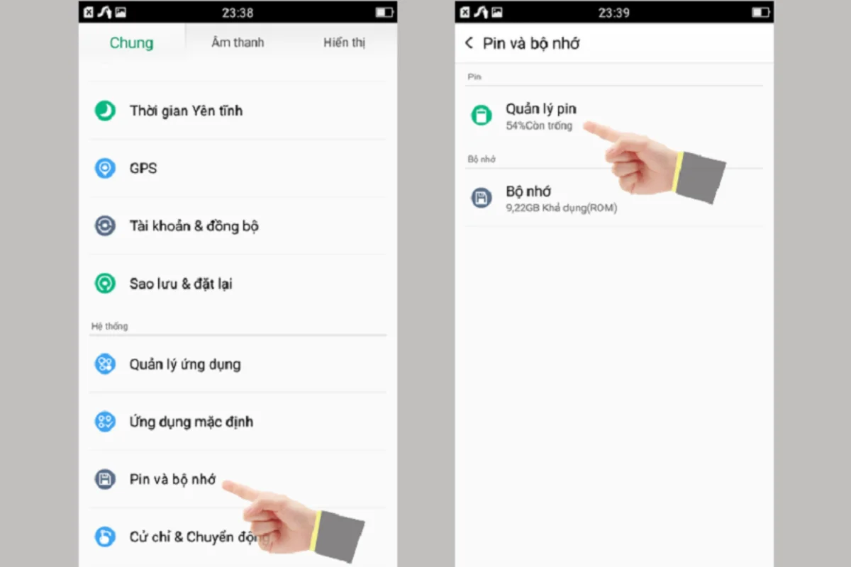 điện thoại Oppo F1s mất đèn