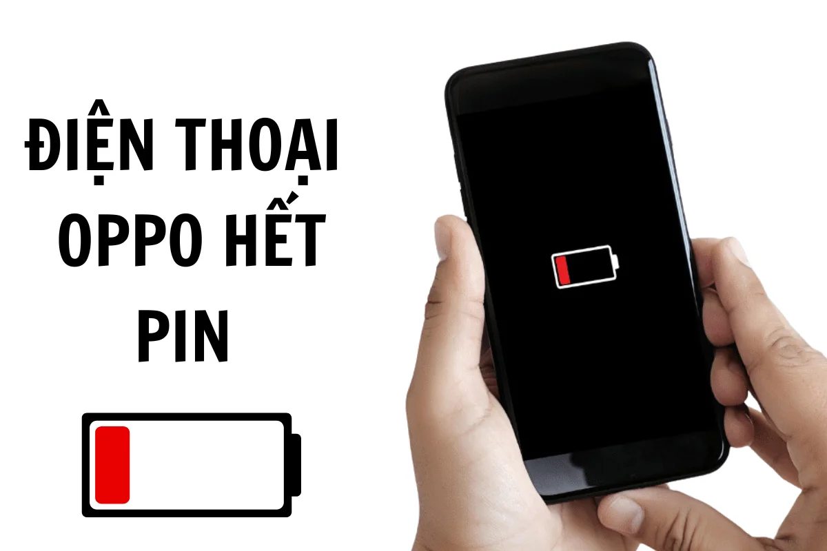 Điện thoại Oppo hết pin