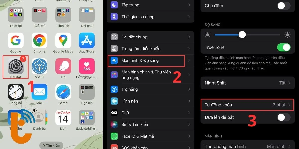 Hẹn giờ tắt màn hình
