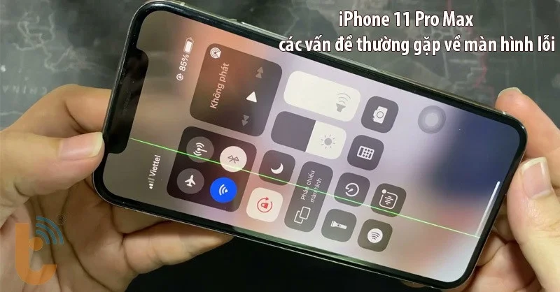iPhone 11 Pro Max lỗi màn hình - Vấn đề thường gặp
