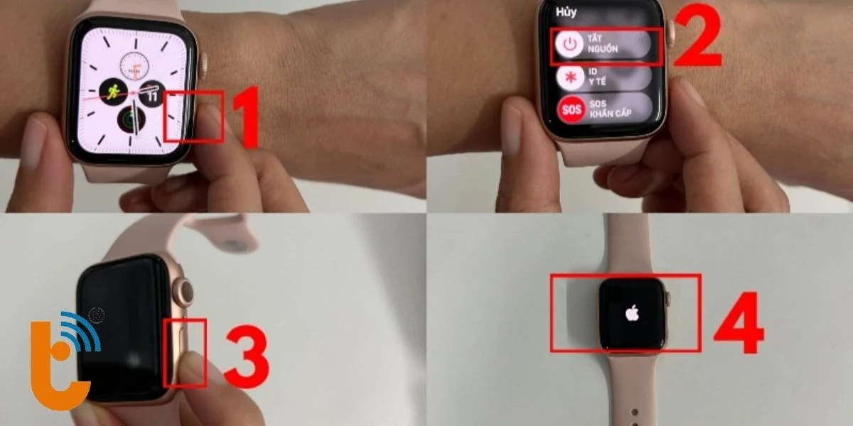 Khởi động lại Apple Watch 