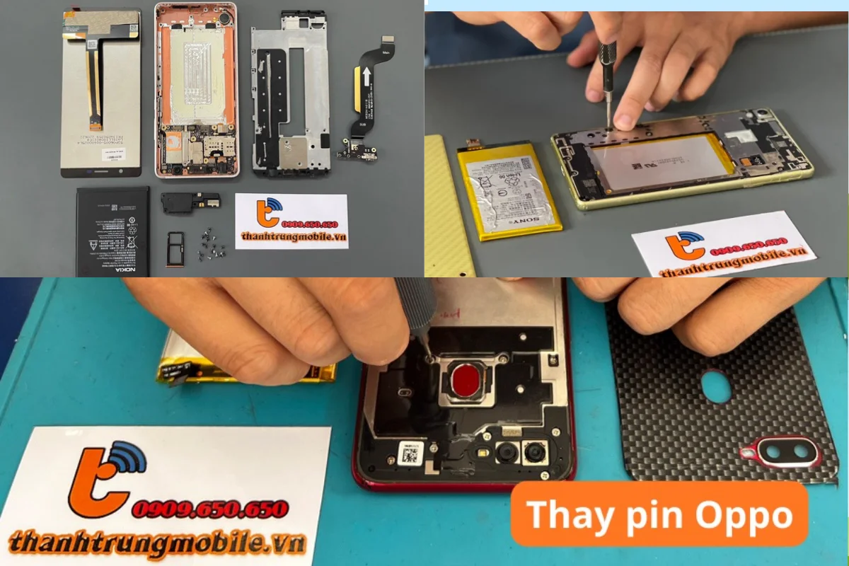 Thay pin tại Thành Trung Mobile