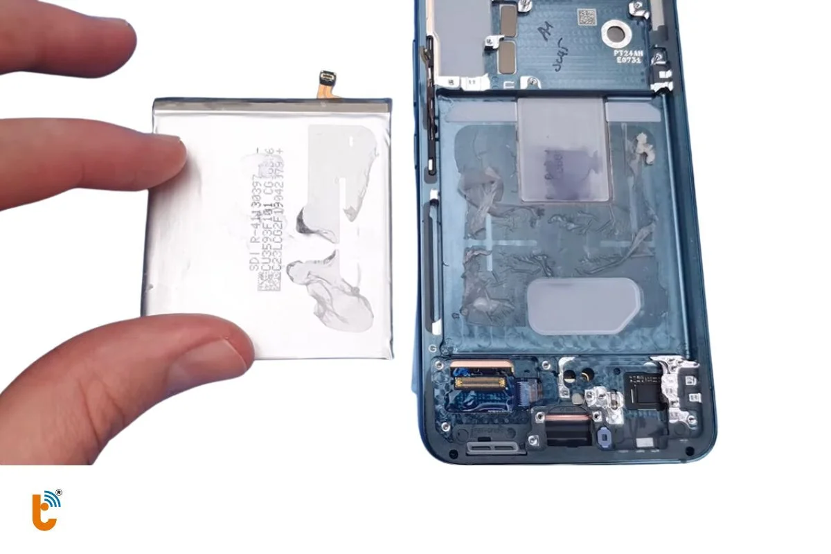 luu y sau khi thay pin galaxy s22 plus