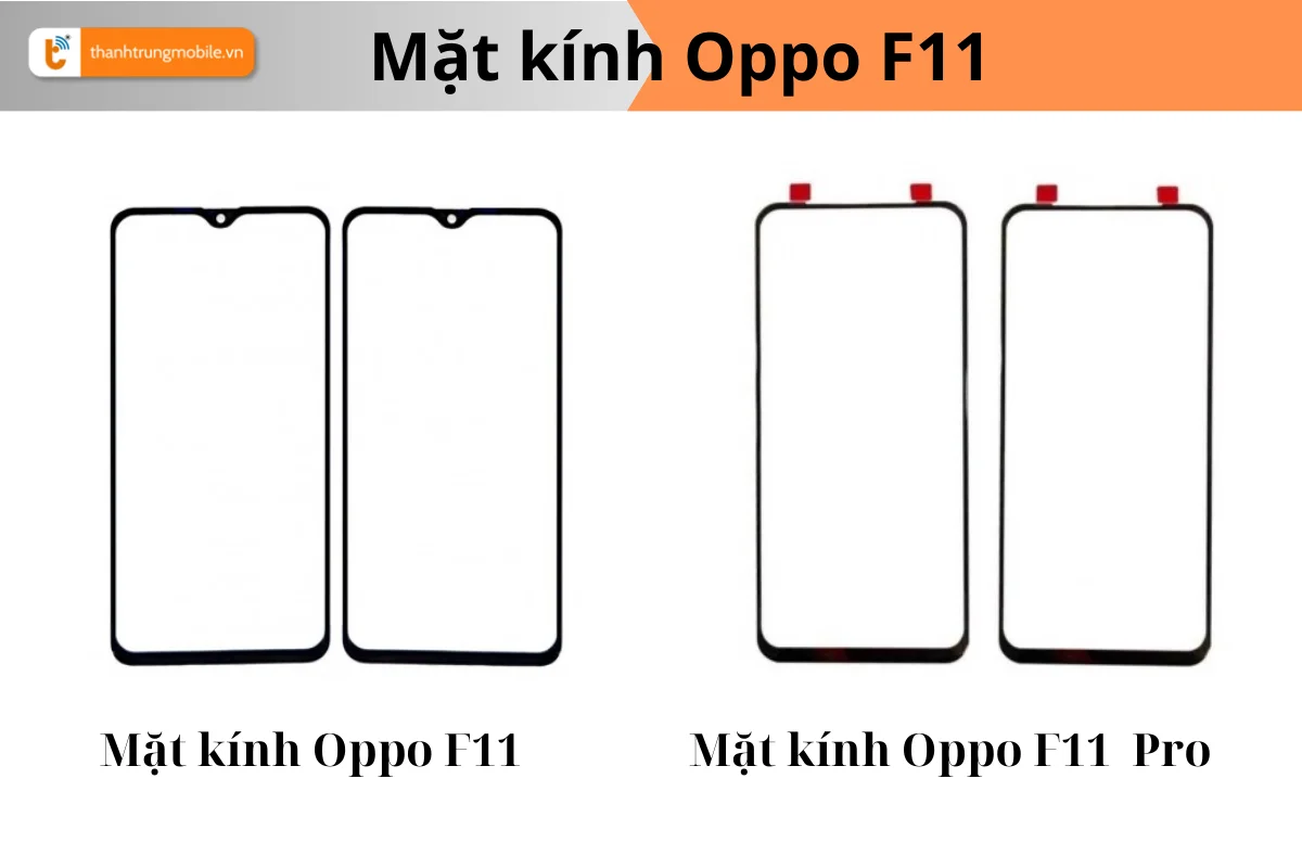 Mặt kính Oppo F11 Oppo F11 Pro