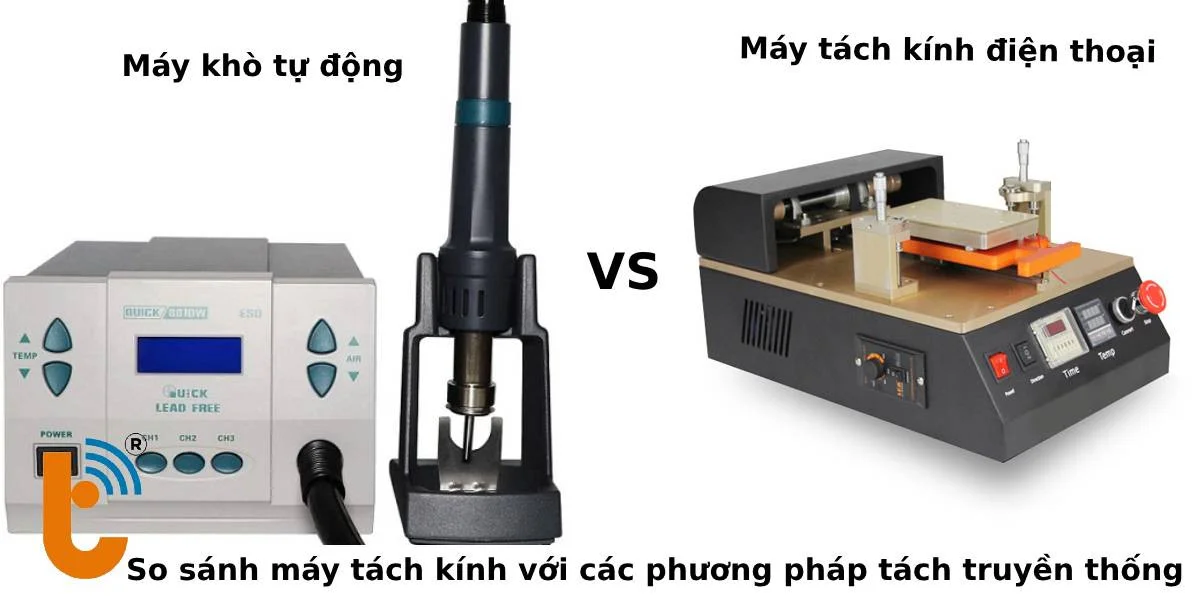 So sánh máy tách kính với các phương pháp tách truyền thống