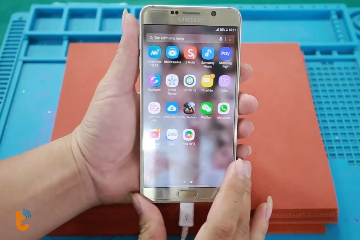 nguyen nhan khien pin samsung note 5 bi hong