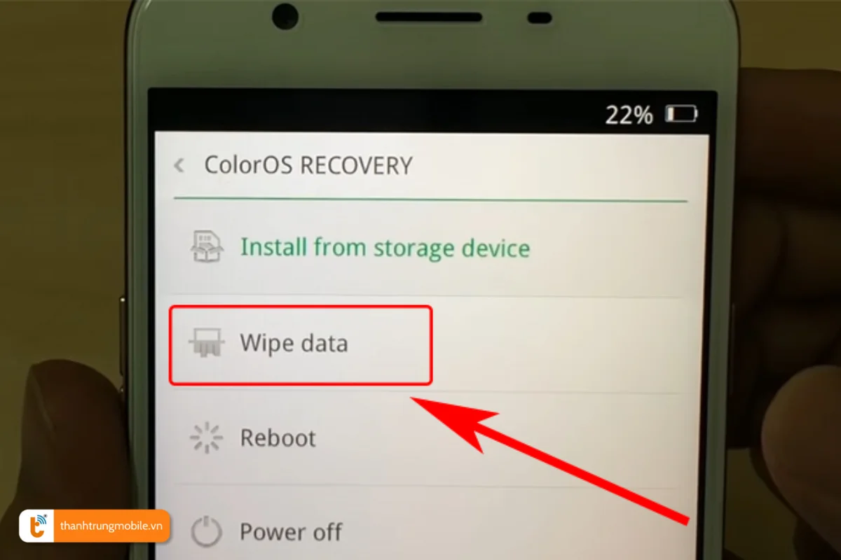 Oppo F1s không lên nguồn