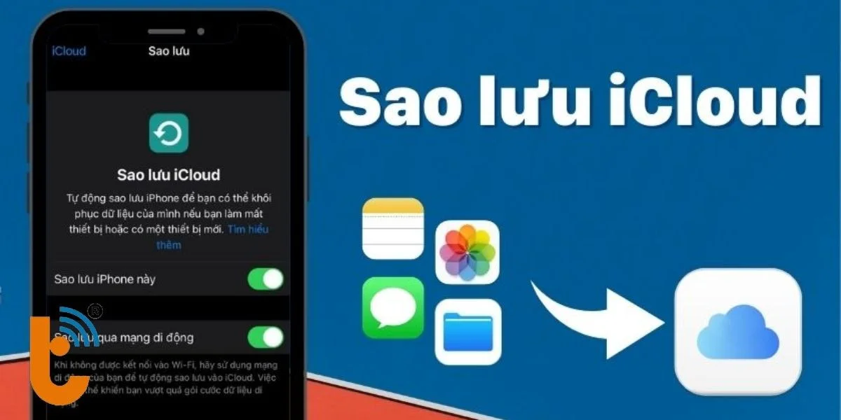 Sao lưu dữ liệu trước khi mang iPhone đi sửa
