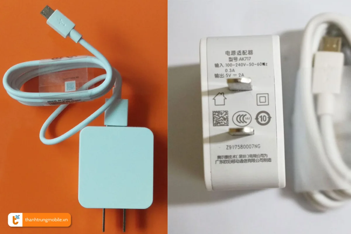 Sử dụng bộ sạc chính hãng cho Oppo F1s để tránh tình trạng mất nguồn