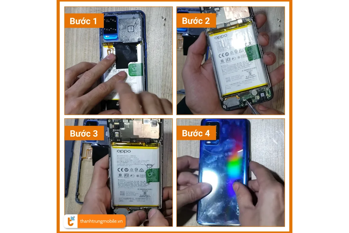 thay chân sạc Oppo A55/A55S