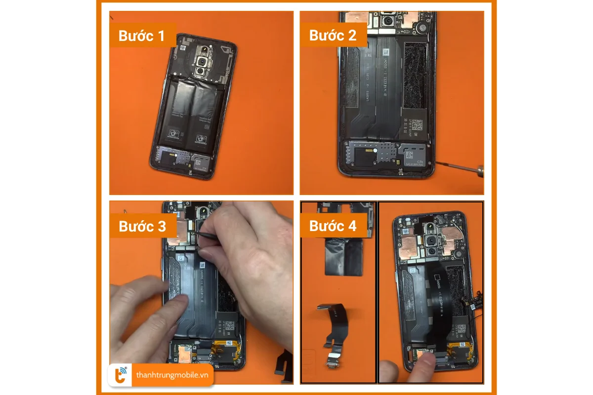 thay chân sạc Oppo giá rẻ HCM