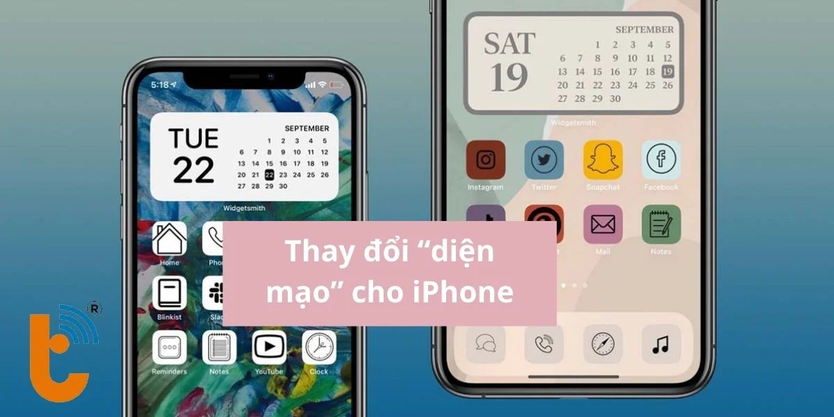 Thay đổi “diện mạo” cho iPhone