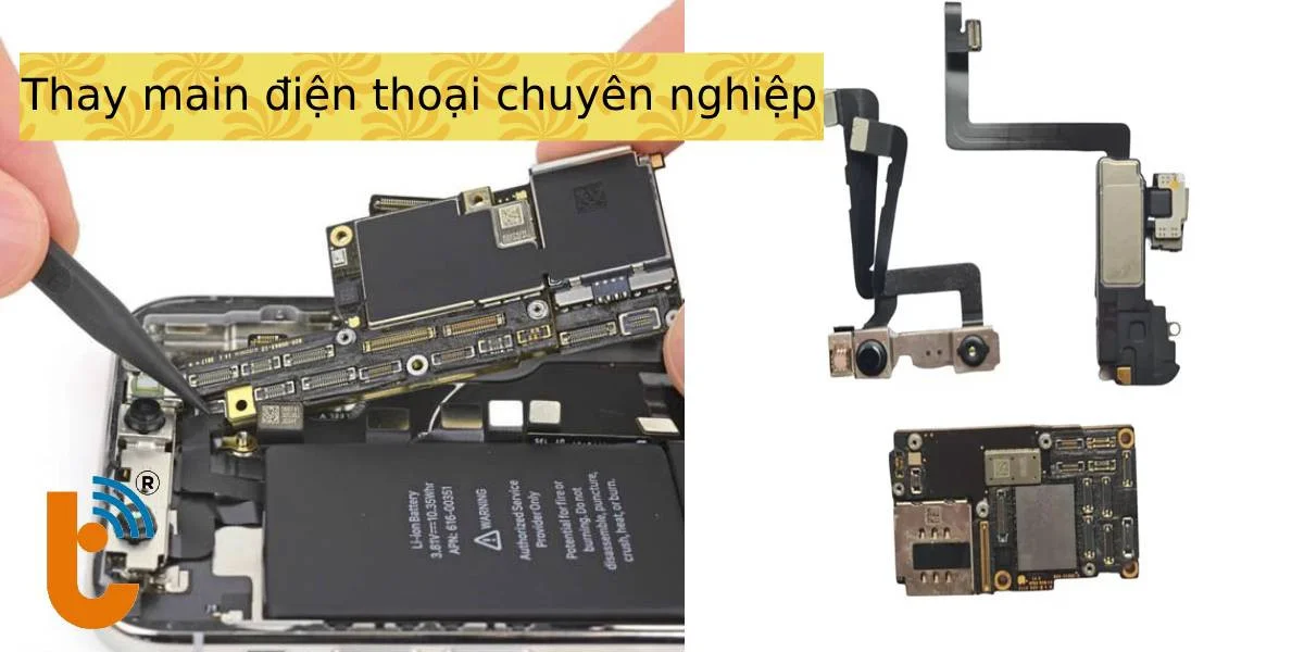 Thay main iPhone chuyên nghiệp, chính hãng tại TPHCM
