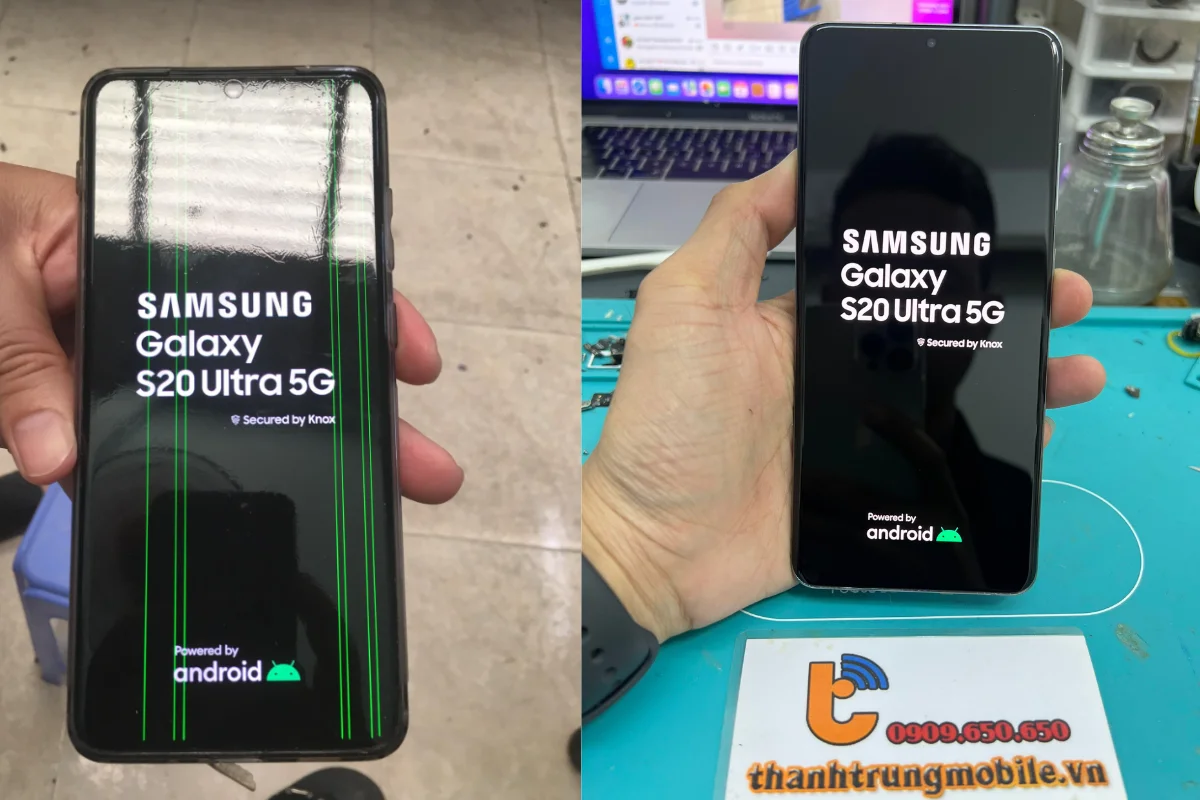 Thay màn hình điện thoại tại Thành Trung Mobile