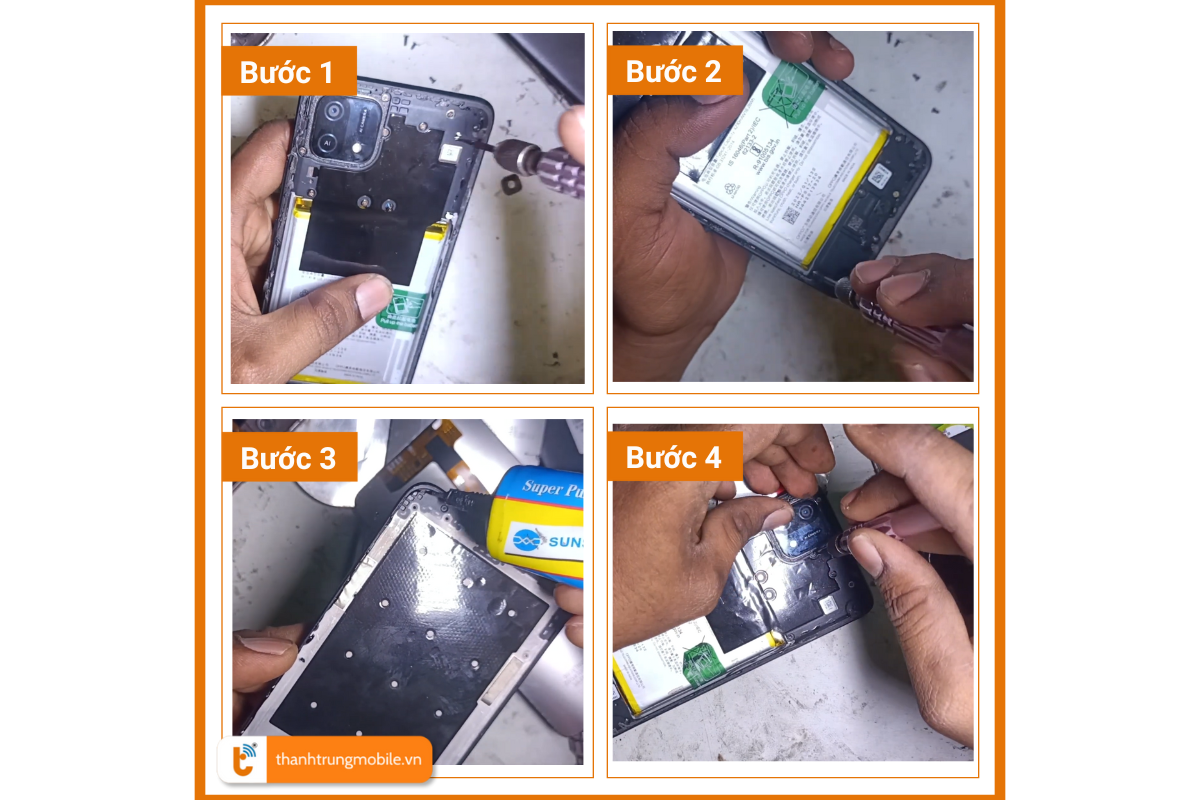 thay màn hình Oppo A16K