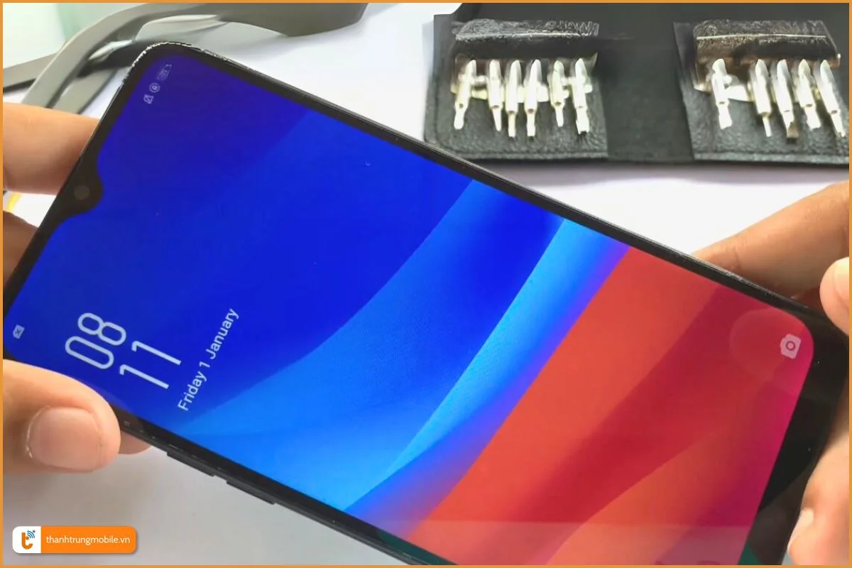 Thay màn hình Oppo A5S chính hãng - Thành Trung Mobile