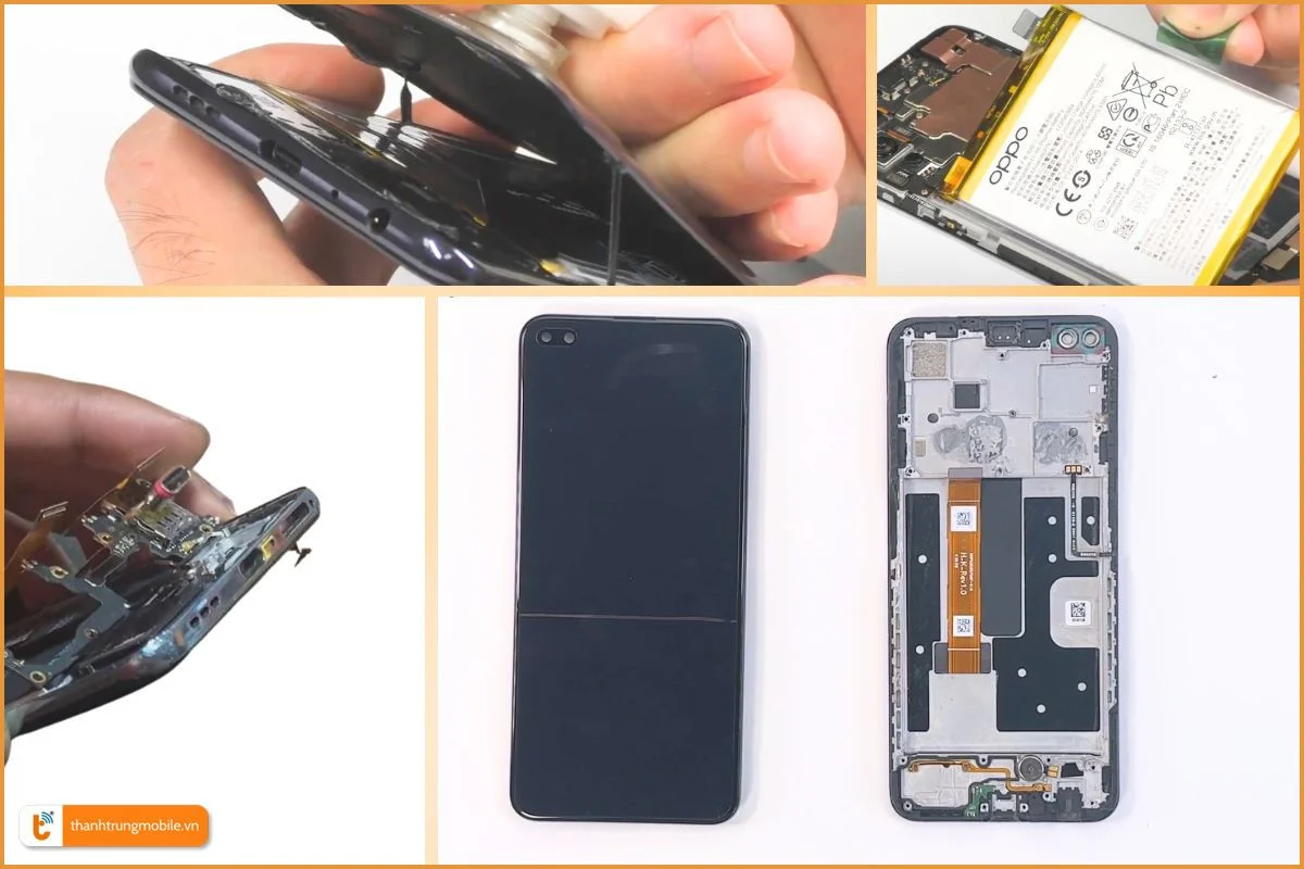 thay màn hình Oppo Reno 4