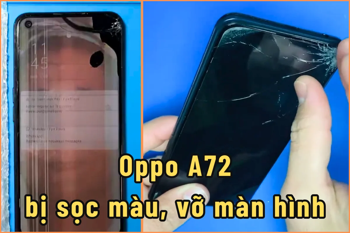 Thay màn Oppo A72