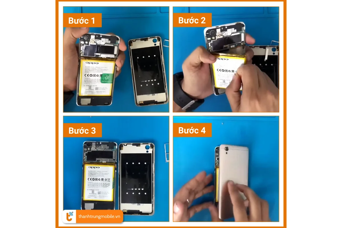 thay pin zin Oppo A37fw