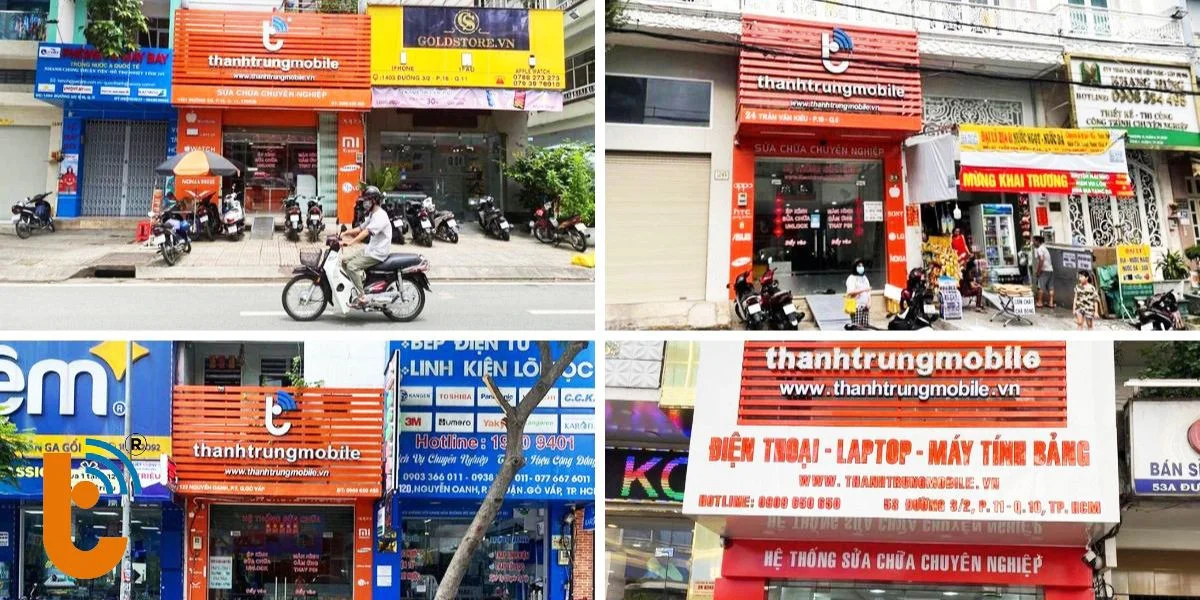 Trung tâm sửa chữa thiết bị điện tử uy tín Thành Trung Mobile