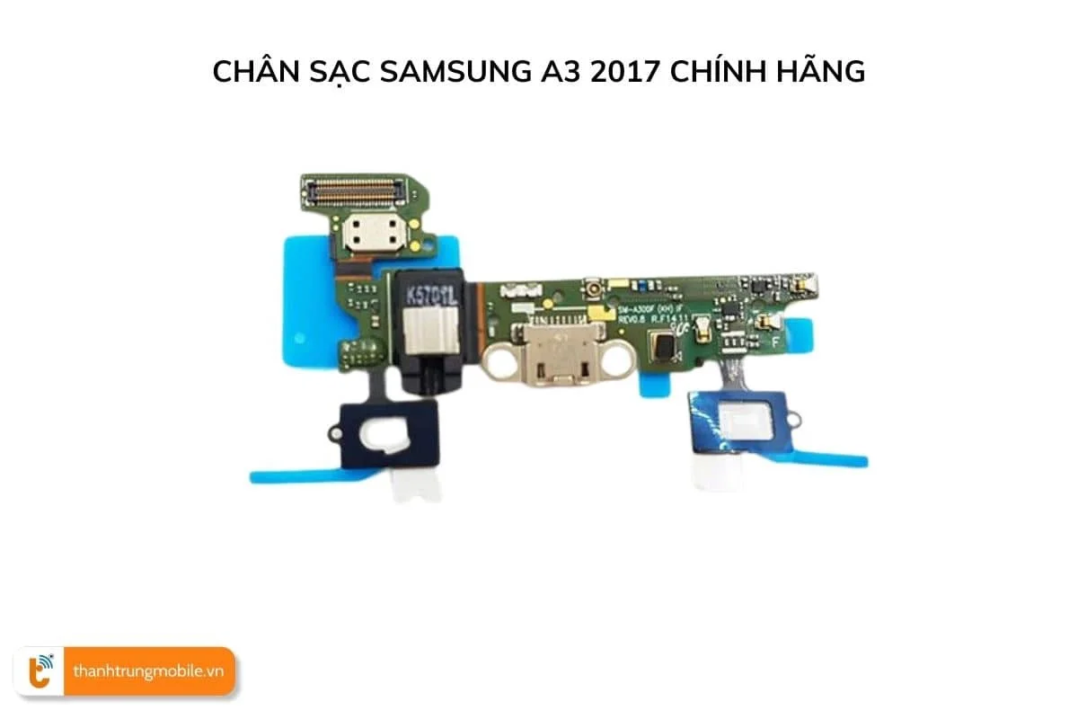 dau hieu can thay chan sac samsung a3 2017, 2016