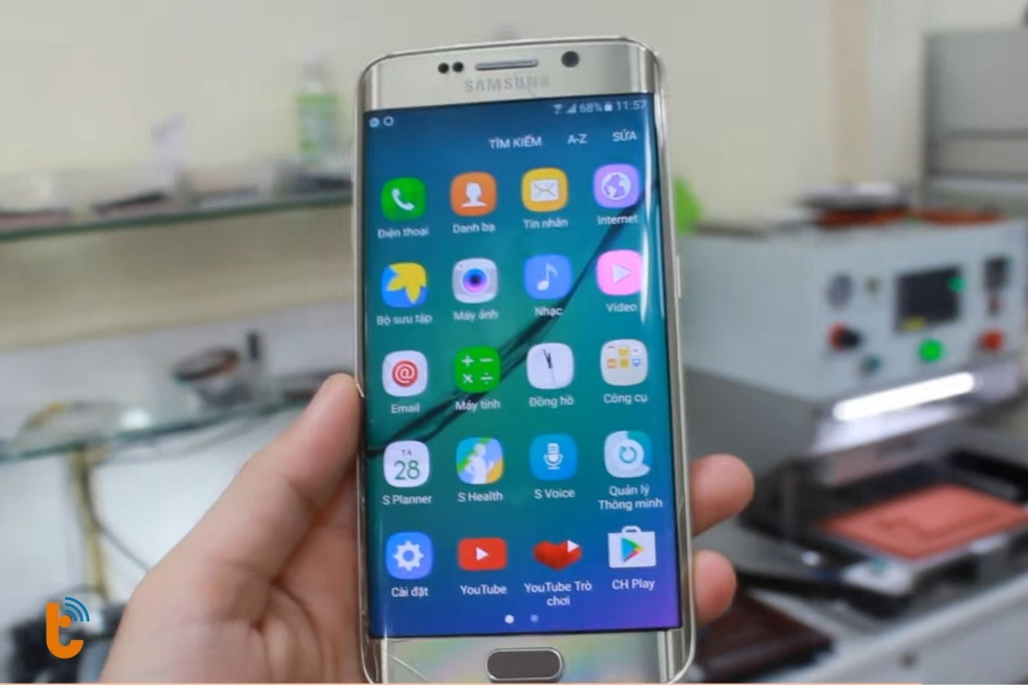 dau hieu can thay mat kinh cam ung samsung galaxy s6 edge