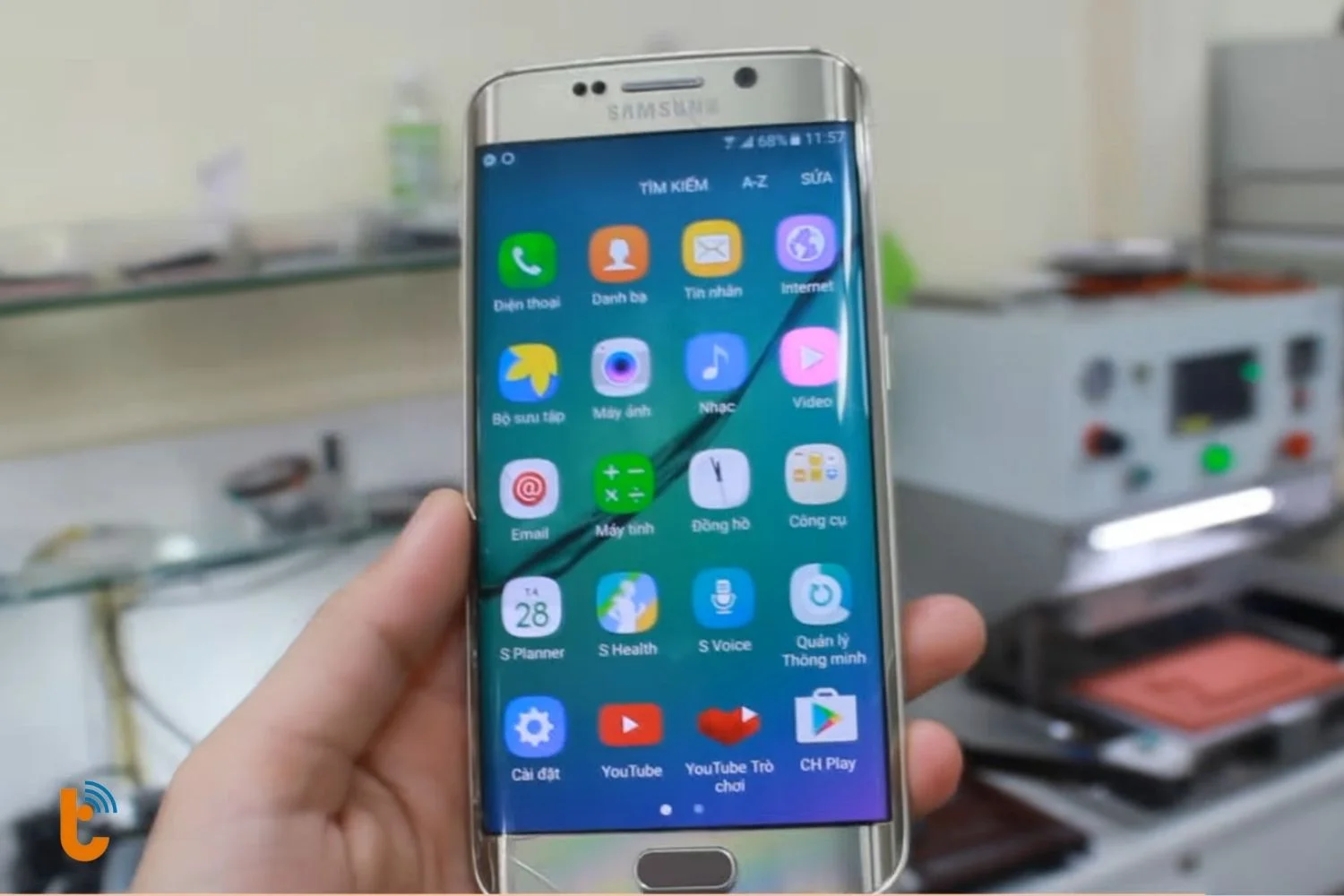 dau hieu can thay mat kinh cam ung samsung galaxy s6 edge