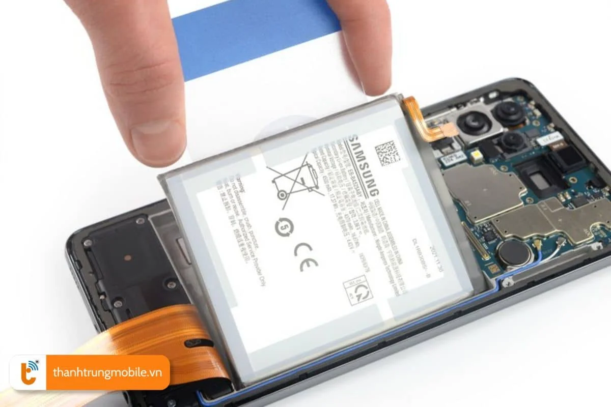 dau hieu can thay pin samsung a52s