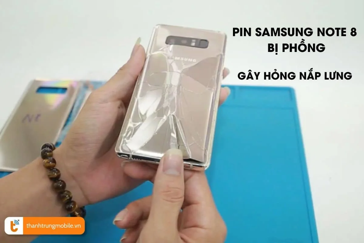 dau hieu can thay pin samsung note 8