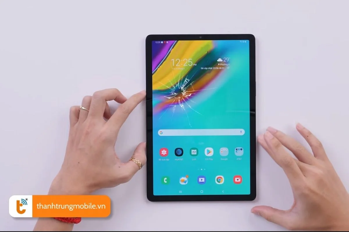 dau hieu nen di thay mat kinh samsung tab s5e