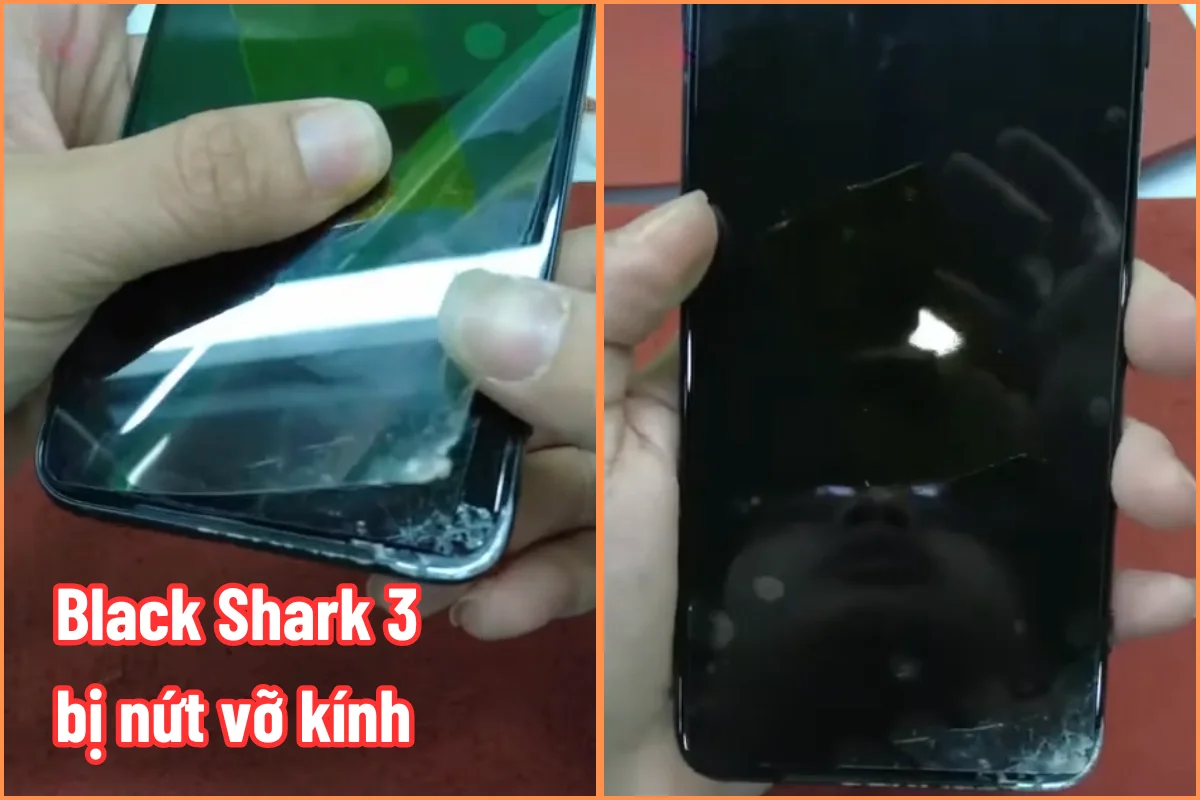 Ép kính Black Shark 3