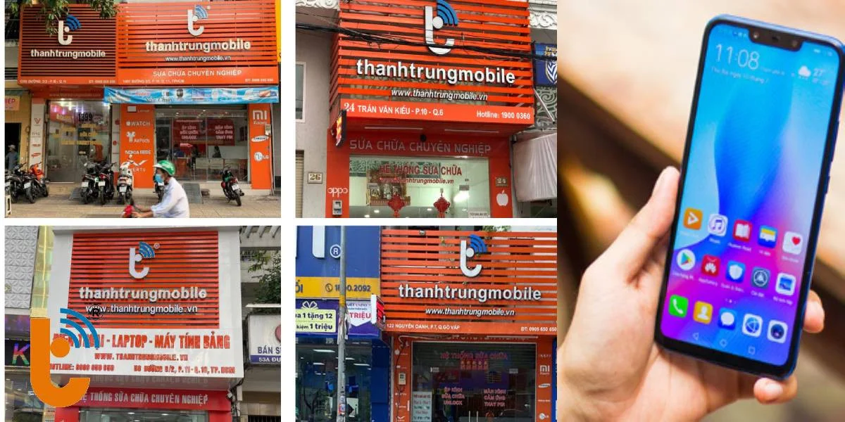 ép kính Huawei giá rẻ tại Thành Trung Mobile