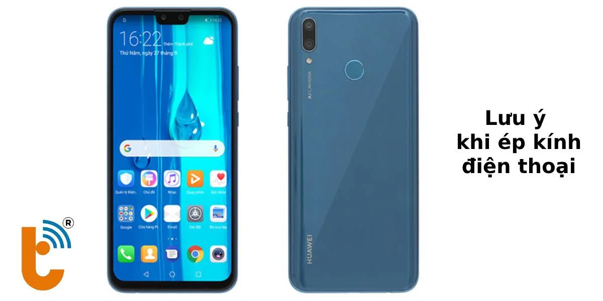 Lưu ý khi ép kính điện thoại