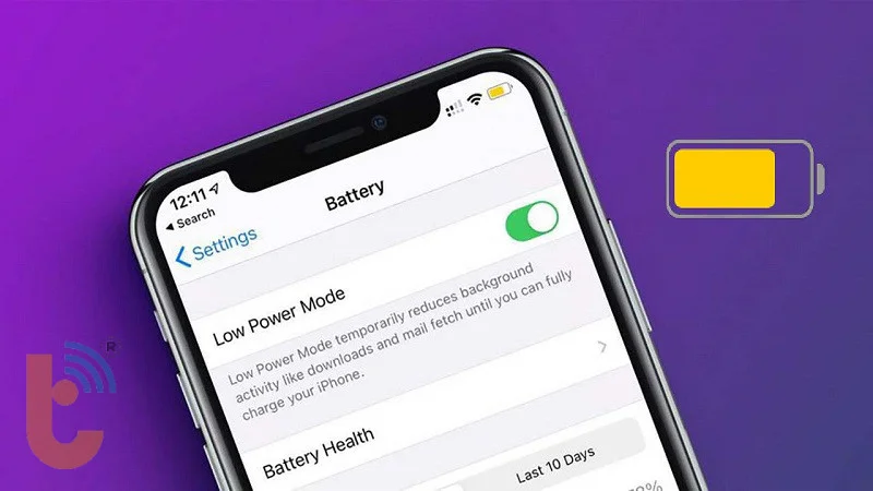 Bật chế độ nguồn điện thấp giúp hạn chế phát nhiệt khi sạc