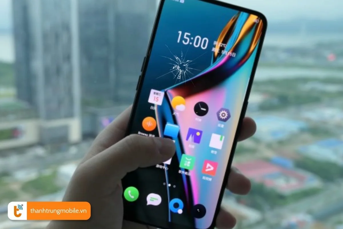 khi nao can thay man hinh hoac mat kinh samsung m40