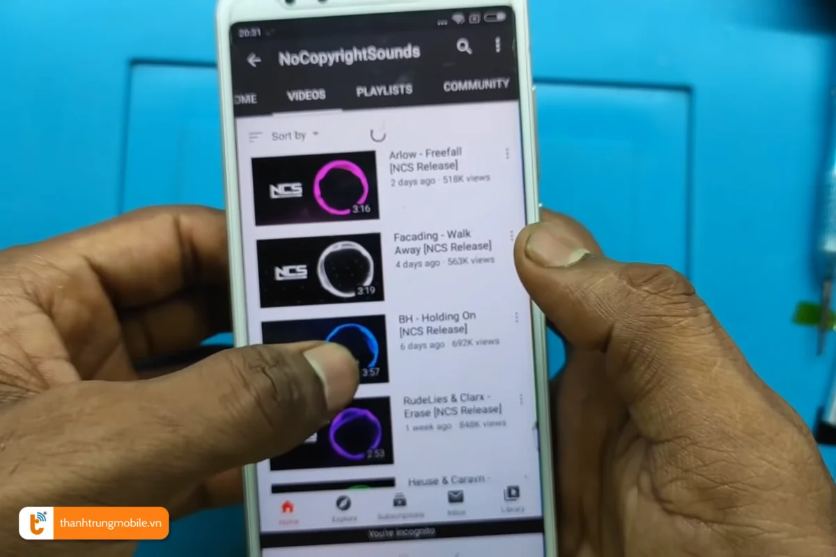 Kiểm tra âm thanh trên loa Redmi 5 Plus tại nhà