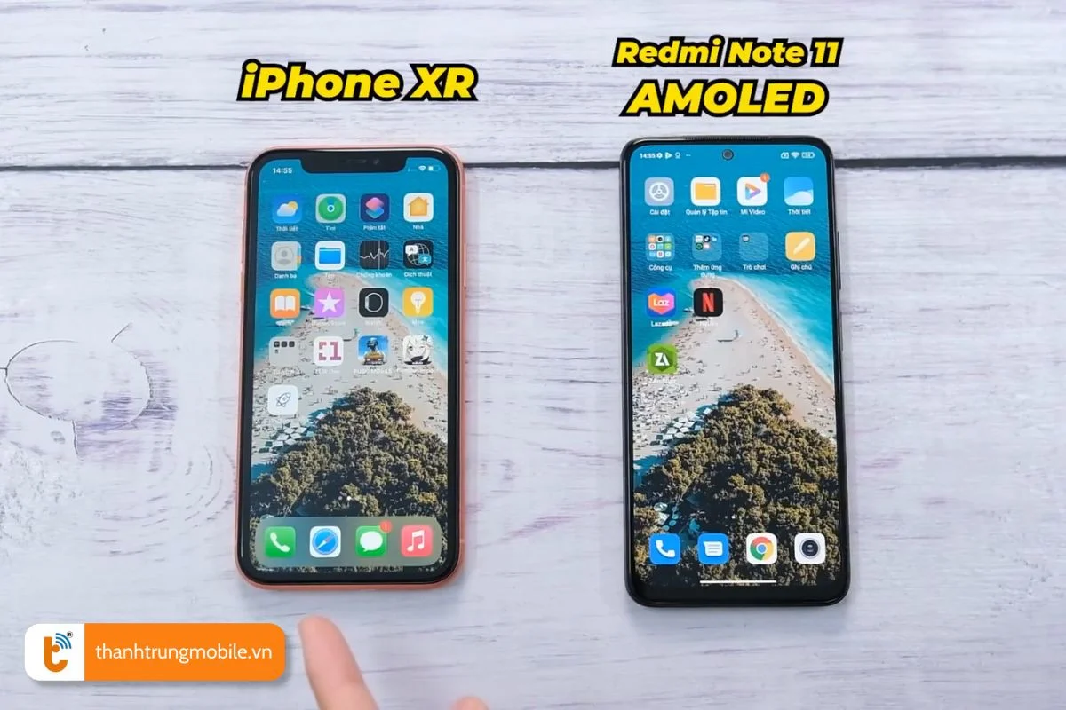 man hinh amoled sac net