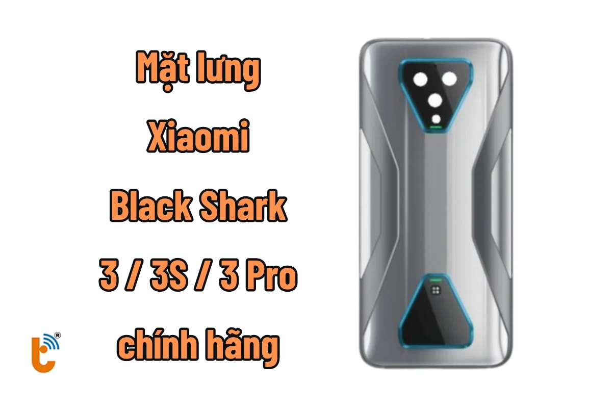 mặt lưng black shark 3
