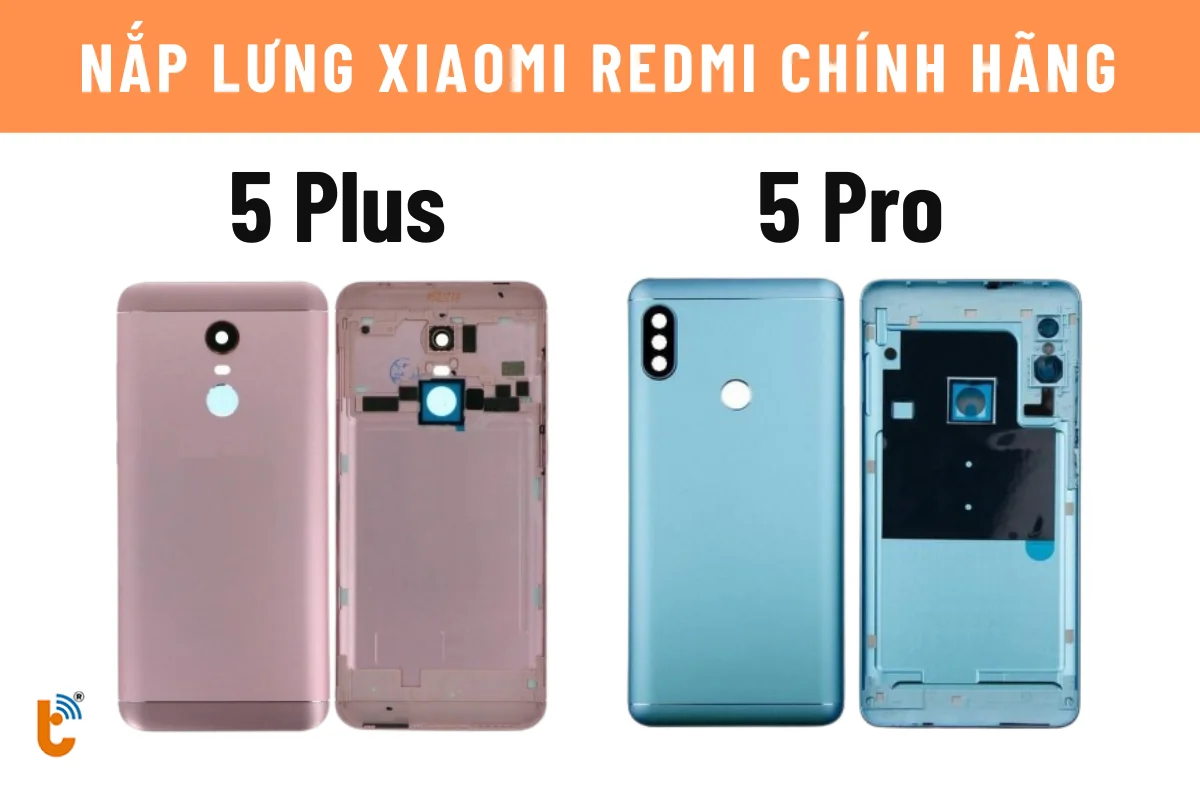 nắp lưng Redmi 5 Plus | 5 Pro
