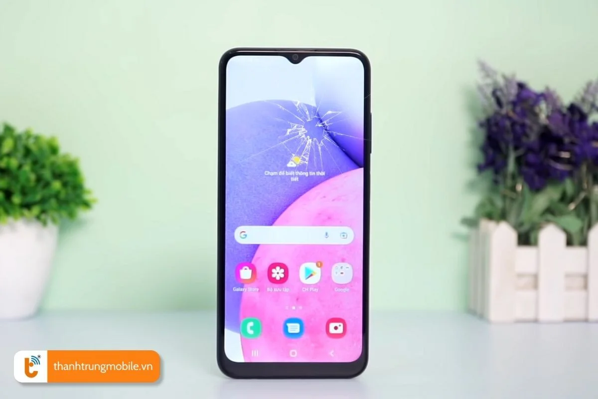 nguyen nhan mat kinh samsung galaxy a03s bi hong