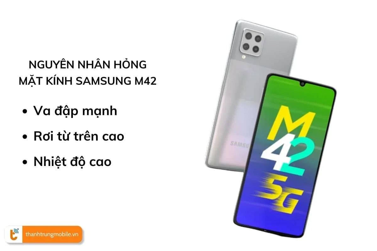 nguyen nhan va dau hieu hu hong nap lung samsung m42