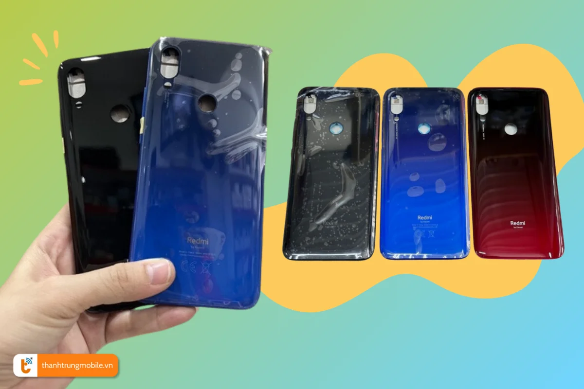 Những mẫu vỏ Redmi 7 chính hãng