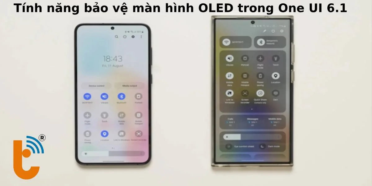 Tính năng bảo vệ màn hình OLED trong One UI 6.1