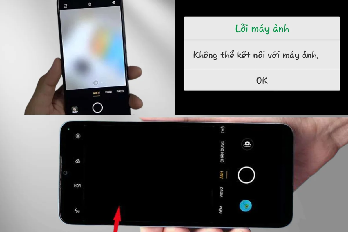 Các lỗi camera trước Oppo A15