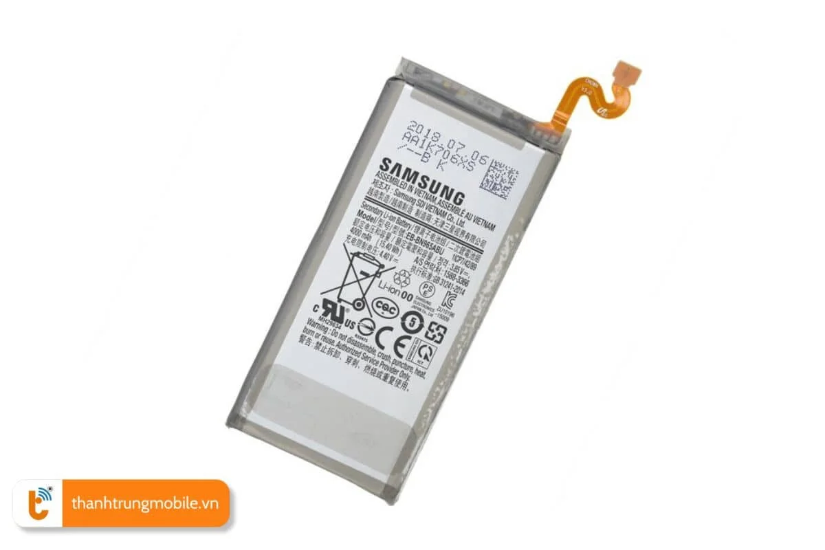 Nguyên nhân khiến pin điện thoại Samsung Note 9 hỏng